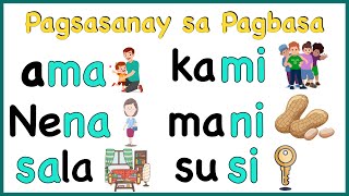 Practice Reading TAGALOG Words  Pagsasanay sa Pagbasa [upl. by Nylireg110]