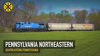 Daylight Pennsylvania Northeastern W230 Over SEPTA with exConrail C398 [upl. by Hindu]