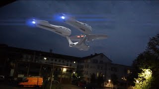 Star Trek Into Darkness Enterprise Sighting in Germany  Warp Speed [upl. by Cedric]