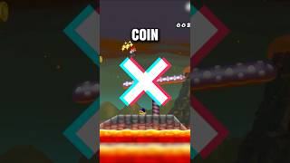 Beating Mario wii with 0 COINS mariobros secret shorts [upl. by Ahsuas]