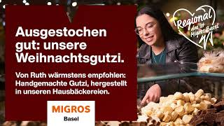 Ausgestochen gut unsere handgemachten Weihnachtsgutzi dasistmigrosbasel [upl. by Jardena]