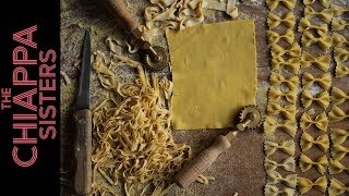 How to Shape Pasta  Chiappa Sisters [upl. by Loomis]