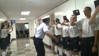 Swab Summer begins for Coast Guard Class of 2017 [upl. by Ellehc]