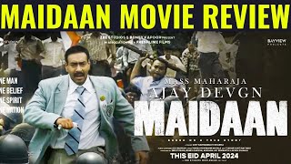 Maidaan Movie Review  KRK  krkreview maidaanreview maidaanmovie maidaan ajaydevgan bollywood [upl. by Byrann]