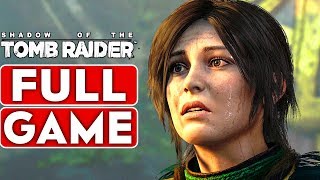 SHADOW OF THE TOMB RAIDER Gameplay Walkthrough Part 1 FULL GAME 1080p HD 60FPS PC  No Commentary [upl. by Nauqan]