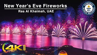 RAKNYE2024 Invitation  New Years Fireworks  Worlds Longest 45Km Display in Ras Al Khaimah UAE🇦🇪 [upl. by Aicilihp976]