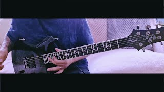 PRS SE Mark Holcomb Blue Burst Demo [upl. by Aplihs80]