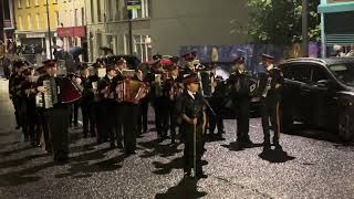 Derryfubble Accordion Band  Downshire Guiding Star band parade 2024 [upl. by Savick]