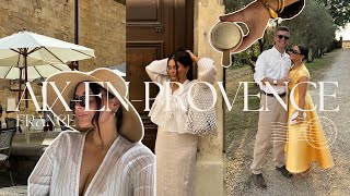 AIX EN PROVENCE  TRAVEL VLOG COME WITH ME TO THE SOUTH OF FRANCE [upl. by Aihsinyt102]