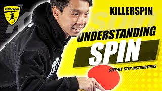 Understanding Spin  Killerspin Table Tennis Lessons [upl. by Aynahs]