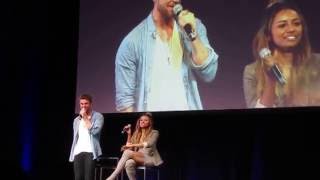 Nathaniel Buzolic imitating Daniel Gillies [upl. by Ahsitram110]