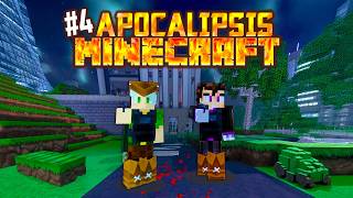 100 dias en APOCALIPSISMINECRAFT ASALTAMOS LA CIUDAD 4 [upl. by Lenahc]