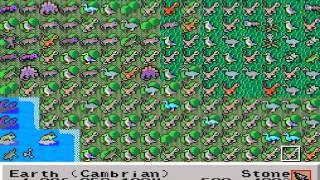 SimEarth SNES Part 4  Frog people [upl. by Whalen133]