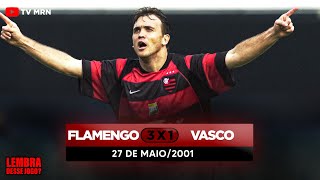 FLAMENGO 3 X 1 VASCO  FINAL DO CARIOCA DE 2001  MELHORES MOMENTOS [upl. by Nediarb]