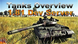 WT  181 Dev Server  Tank Overview [upl. by Jeanne]