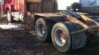 1978 Mack Gl 700 blowin coal jake break sound [upl. by Budd]