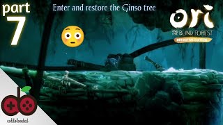 Ori And The Blind Forest  enter and restore the Ginso Tree  walkthrough  part 7  no commentary [upl. by Eliath389]