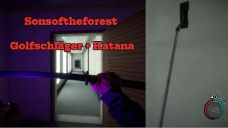 Sonsoftheforest Katana  Golfschläger Location sonsoftheforest location viralvideos foryou [upl. by Gildas735]