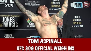 Tom Aspinall weighs in as a backup for UFC 309 [upl. by Vil]