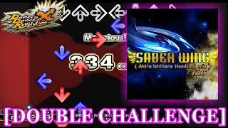 【DDR X】 SABER WING AKIRA ISHIHARA Headshot mix DOUBLE CHALLENGE 譜面確認＋クラップ [upl. by Kcid243]