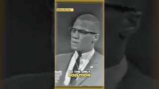 Malcolm X⭐️Solution to Racism in USA Pt1⭐️ starssociety [upl. by Arelus]