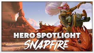 Dota 2 Hero Spotlight  Snapfire [upl. by Marchese634]