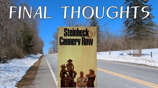 Final Thoughts  Cannery Row  John Steinbeck  Historical Fiction [upl. by Fantasia]