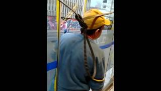 Colados en transmilenio Bogota [upl. by Jenkel]