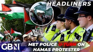 Met Police ‘SHAMED into doing their job’ after officers REFUSE to arrest Hamas glorifying protester [upl. by Alemak]