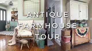 Antique Farmhouse Home Tour [upl. by Ruenhcs]