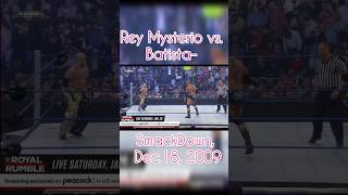 wwe Rey Mysterio vs Batista SmackDown ytshorts wweshorts shortvideos shorts shortvideos [upl. by Yeldahc]