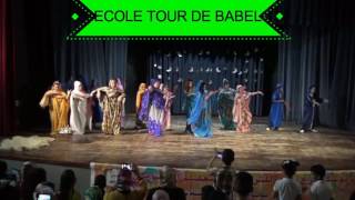 ECOLE TOUR DE BABEL TANGER  DANSE SAHRAOUA [upl. by Yolanda40]