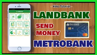 Landbank to Metrobank Mobile Transfer How to Transfer Money from Landbank to Metrobank using Mobile [upl. by Particia]