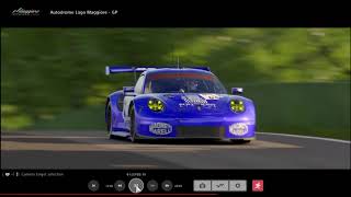 Porsche 911 RSR 991  Gr3  Lake Maggiore Sport mode [upl. by Truk]