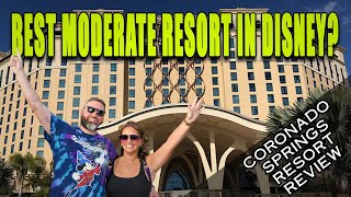 CORONADO SPRINGS RESORT REVIEW DISNEY RESORT MODERATE RESORT GRAN DESTINO TOWER DISNEY WORLD [upl. by Tamsky]