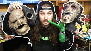 Unboxing ALL the SLIPKNOT MASKS [upl. by Orimisac]