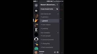 How to Organize Channels on Discord Mobile  Discord Mobile Tutorial Episode 5 OUT DATED [upl. by Jacey828]