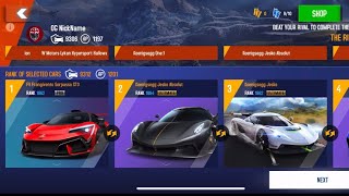 Asphalt 8 FV Frangivento Sorpasso GT3 as First Car Is It Better Then Bugatti 300 Find Out 🤔 [upl. by Kus]