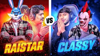 Finally Raistar Vs Classy Tonde 🤯🔥Raistar Handcam Gameplay🤯❤ Must Watch  Garena Free Fire Max [upl. by Leeth97]