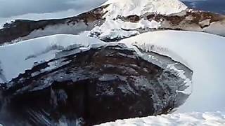 Volcano Cotopaxi Crater Ecuador [upl. by Aggarwal]