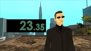 GTA SA Speedrun Woozie World Record [upl. by Amitak470]