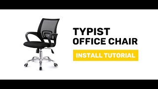 JIJI Typist Chair Install Procedure [upl. by Ettenirt]