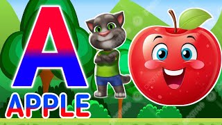 A for apple  अ से अनार  abcd phonics song  a for apple b for ball c for cat  abcd song  abcde [upl. by Siulesoj73]