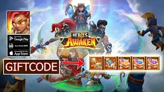 Heroes Awaken amp All Redeem Codes  3 Giftcodes Heroes Awaken Idle RPG  How to Redeem Code [upl. by Ellon]