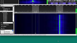 CubicSDR illegal operation in amatura radio frequence [upl. by Anauq805]