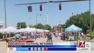 Dogwood Festival returns to Fayetteville [upl. by Florie]