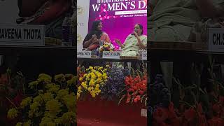 smtpraveena thota shared her journey at ftcci women Day celebrations [upl. by Davidde]