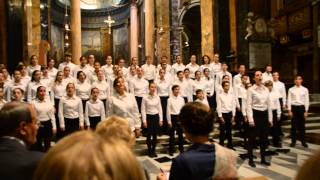 Coro Voci Bianche Concerto Rieti  I will follow him [upl. by Lemay]