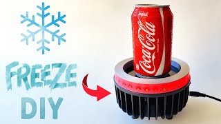 Drink cool  how to make cup cooling gadget  Cooler Peltier [upl. by Naitsyrk]