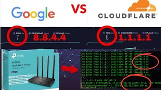 Google DNS Vs Cloudflare DNS [upl. by Quent]